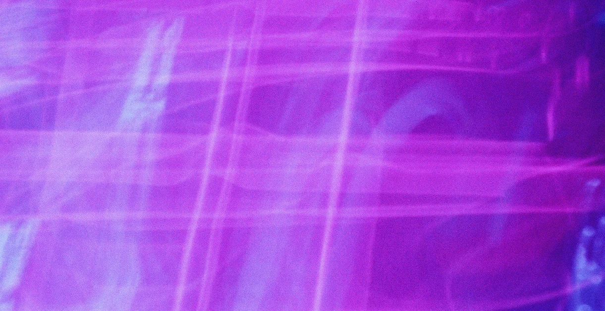 Purple abstract background with flowing wave patterns
